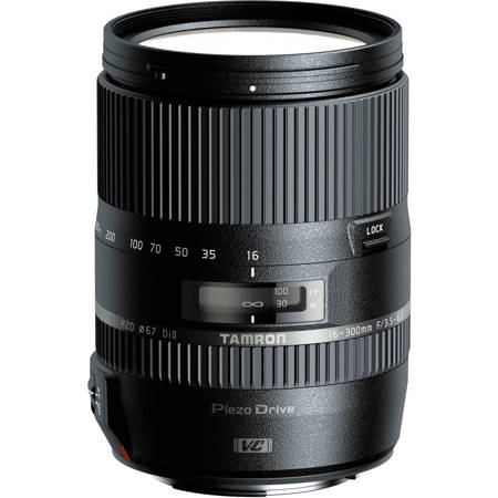 Tamron 16-300mm f/3.5-6.3 Di II VC PZD MACRO Lens for Canon EF Mount