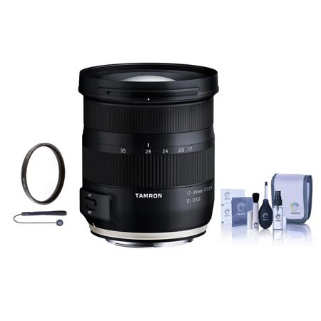 Tamron 17-35mm f/2.8 Di OSD Wide Angle Lens for Nikon F Mount W/Free Acc Bundle