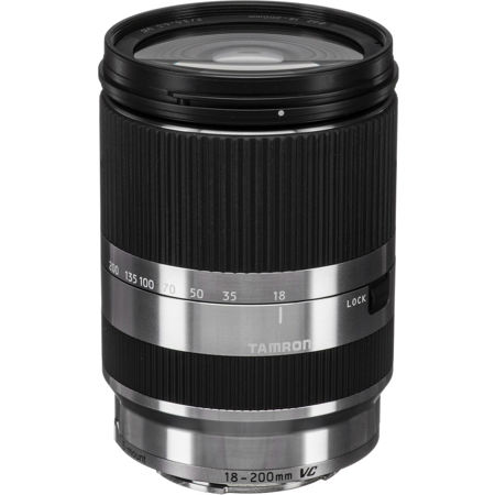 Tamron 18-200mm f/3.5-6.3 Di III VC Lens for Sony E Mount - Silver