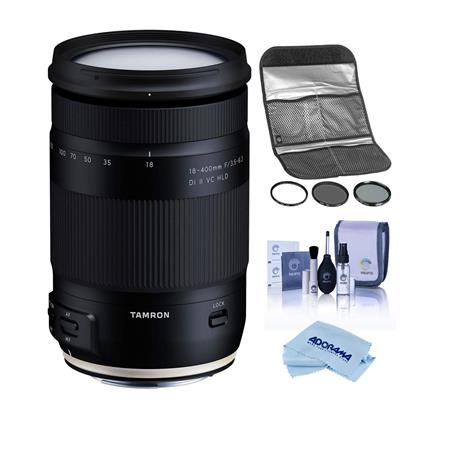 Tamron 18-400mm f/3.5-6.3 Di II VC HLD Lens for Nikon F with