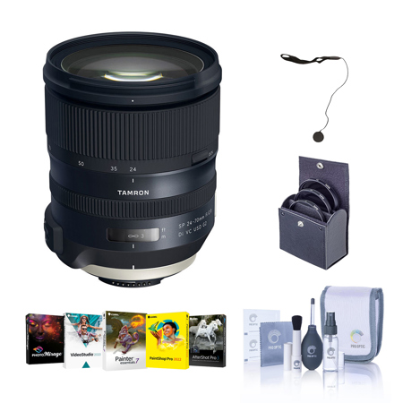 Tamron SP 24-70mm f/2.8 Di VC USD G2 Lens for Nikon F with Free Accessories Kit