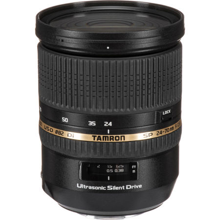 Tamron SP 24-70mm f/2.8 Di USD Lens for Sony Alpha - U.S.A. Warranty