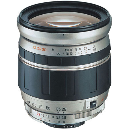 Disc. AF 28-200mm F/3.8-5.6 XR Aspherical (IF) Super Zoom Lens with Silver Finish and hood for Canon EOS - USA with 6 Year USA Warranty