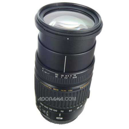 Tamron AF 28-300mm f/3.5-6.3 Di XR VC (Vibration Compensation) Aspherical (IF) Auto Focus Zoom Lens for Canon EOS.