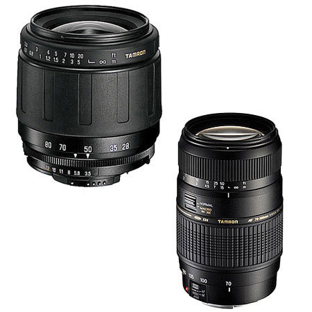Tamron Twin Lens Kit, Nikon AF-D, 28-80mm f/3.5-5.6 LD