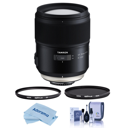 Tamron SP 35mm f/1.4 Di USD Lens for Canon with Filter Kit