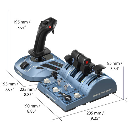 PC用ゲームコントローラー・コンバーター Thrustmaster TCA AirbusEdition + Rudder Amazon.co.jp: 【国内正規品】Thrustmaster TCA Captain Pack X