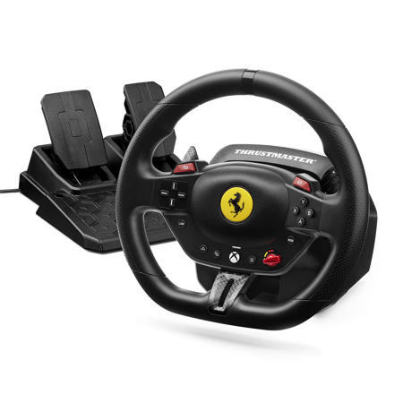 Thrustmaster T98 X Ferrari 296 GTS Racing Wheel, T2PM Pedals for PC,Xbox One,X/S