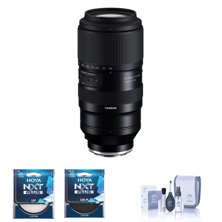 Tamron 50-400mm f/4.5-6.3 Di III VC VXD Lens for Sony E with Filter Kit