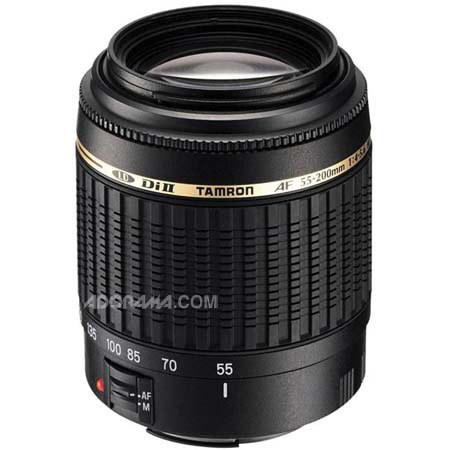 Tamron 55mm-200mm F/4-5.6 DI-II LD Macro Lens for Nikon -USA-