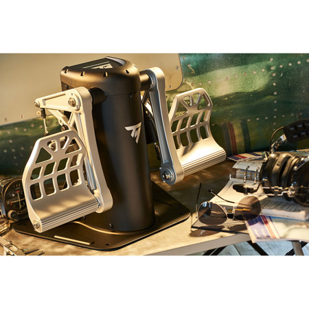 Thrustmaster TPR: Pendular Rudder, Black/Silver 2960809 - Adorama