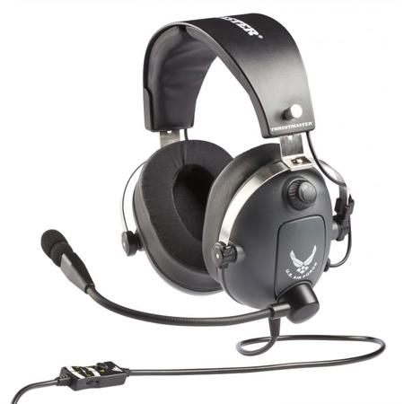 Thrustmaster T.Flight U.S. Air Force Edition Wired Over-Ear Gaming Headset,Black