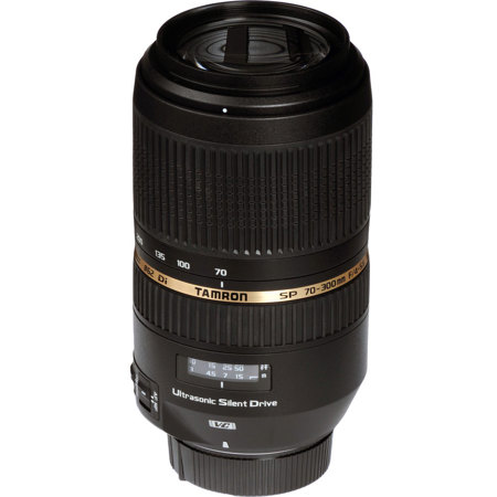 Tamron A005 SP 70-300mm f/4-5.6 Di VC USD Telephoto Zoom Lens for Canon  Digital SLRs & 35mm Film Cameras