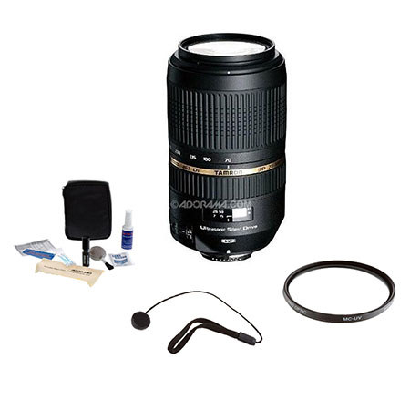 Tamron SP AF 70-300mm f/4-5.6 Di VC USD Lens f/Nikon #AFA005NII-700 -BUNDLE-