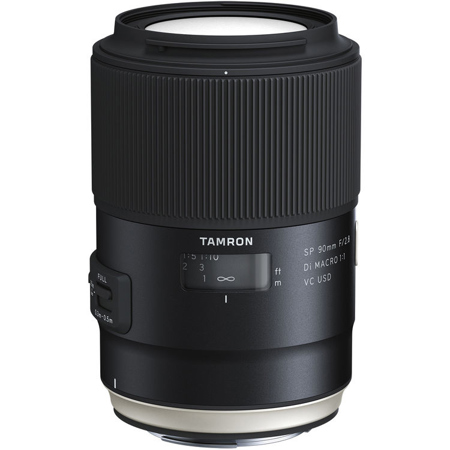 Tamron SP 90mm f/2.8 Di Macro 1:1 VC USD Lens for Canon EF Mount