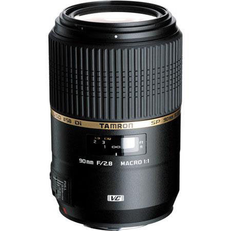 Tamron SP 90mm f/2.8 Di VC USD 1:1 AF Macro f/Canon EOS w/Accessory Bundle