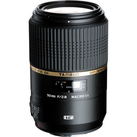 Tamron SP 90mm f/2.8 Di VC USD 1:1 AF Macro for Canon EOS - Refurbished