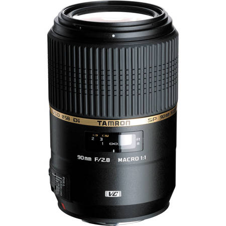 Tamron SP 90mm f/2.8 Di USD 1:1 AF Macro for Sony Alpha DSLRS - Refurbished