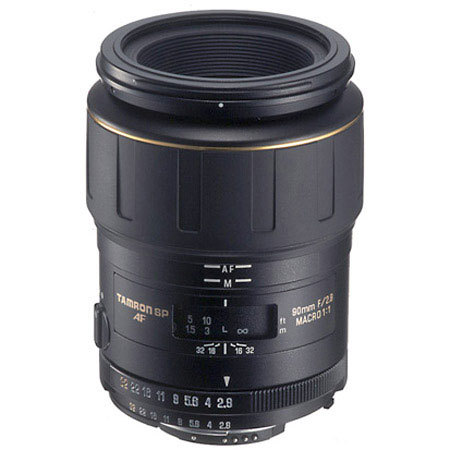 Tamron SP 90mm F/2.8 1:1 AF Macro Auto Focus Lens for Canon EOS.