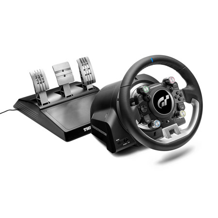 Nintendo Switch Thrustmaster T-GT Force Feedback Racing Thrustmaster T-GT II Racing Wheel, Black 4169099 - Adorama