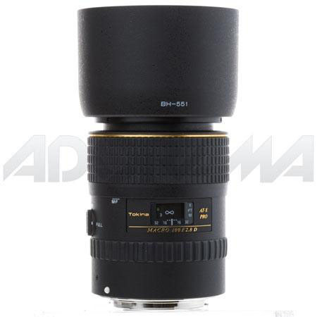 Tokina AT-X 100mm f2.8 Pro D Macro Lens for Canon BUNDLE