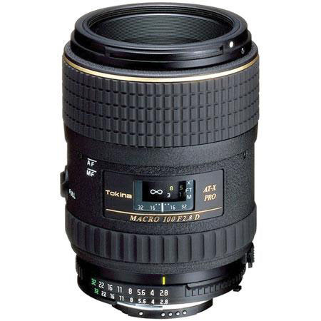 Tokina AT-X 100mm f2.8 Pro D Macro Lens f/Nikon AF #ATXAF100PRODN w/UV Filter++