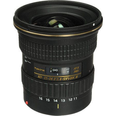 Tokina 11-16mm F/2.8 ATX Pro DX II Lens for Canon EF DSLR Bundle