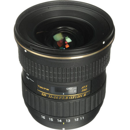 Tokina 11-16mm F/2.8 ATX Pro DX II Lens f/Nikon APS-C (DX) DSLR, "BUNDLE"