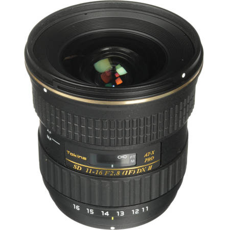 Tokina 11-16mm F/2.8 ATX Pro DX II Lens for Nikon APS-C (DX) Digital SLR Cameras
