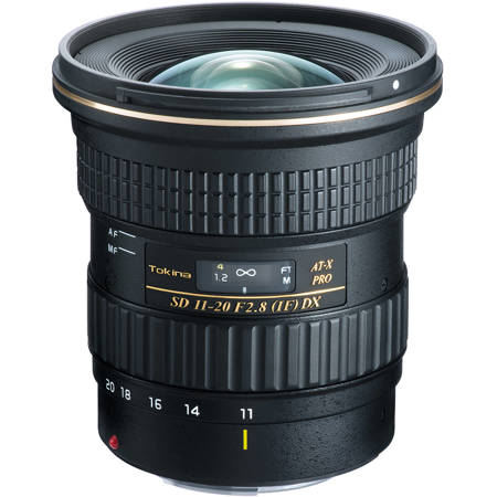 Tokina ATX 11-20mm F/2.8 Pro DX Ultrawide Zoom Lens for Canon EF Mount Cameras