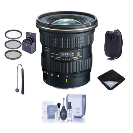 Tokina ATX 11-20mm F/2.8 Pro DX UW Zoom Lens f/Nikon F Mount w/Free Acc Bundle