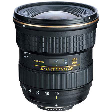Tokina 12-28mm f/4.0 AT-X Pro DX Lens for Nikon - Bundle