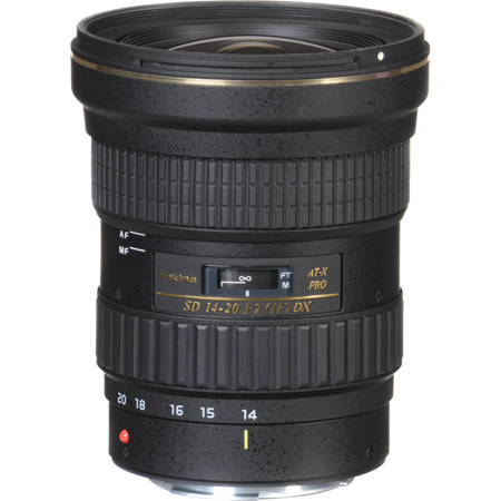 Tokina 14-20mm f/2.0 AT-X Pro DX Lens for Canon EOS