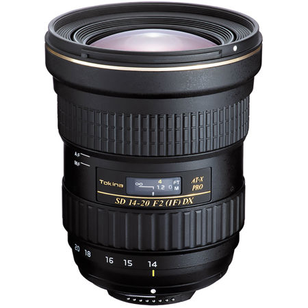 Tokina 14-20mm f/2.0 AT-X Pro DX Lens for Nikon