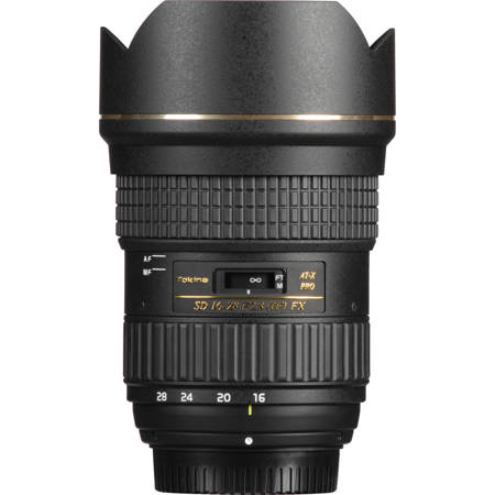 Tokina 16-28mm F/2.8 ATX Pro FX Lens for Nikon DSLRs