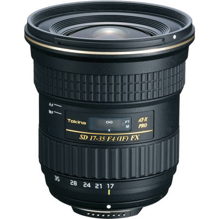 Tokina 17-35mm F/4 AT-X Pro FX Lens for Nikon Digital SLR Cameras