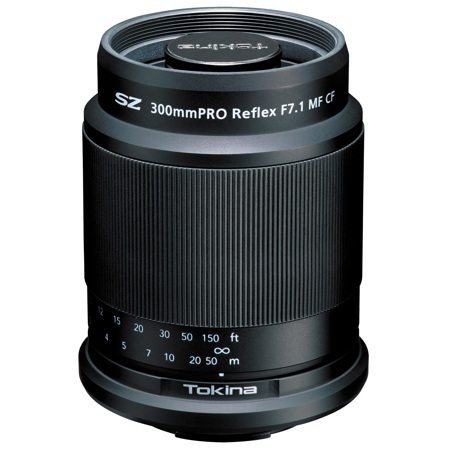 Tokina SZ PRO 300mm f/7.1 Reflex MF CF Lens for Canon EF-M, Black