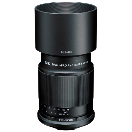Tokina SZ PRO 300mm f/7.1 Reflex MF CF Lens for Fujifilm X, Black