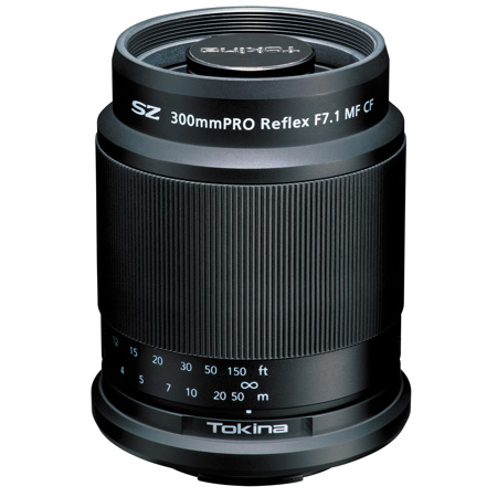 Tokina SZ PRO 300mm f/7.1 Reflex MF CF Lens for Sony E, Black