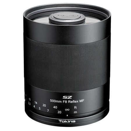 Tokina SZ 500mm f/8 Reflex MF Lens for Canon EF, Black