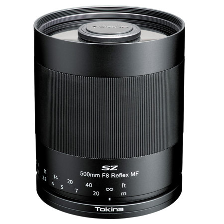 Tokina SZ 500mm f/8 Reflex MF Lens for Fujifilm X, Black
