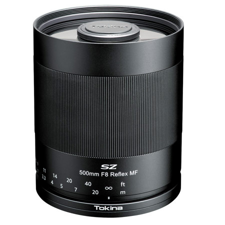 Tokina SZ 500mm f/8 Reflex MF Lens for Nikon F, Black