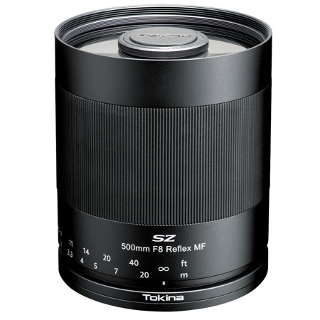 Tokina SZ 500mm f/8 Reflex MF Lens for Sony E, Black