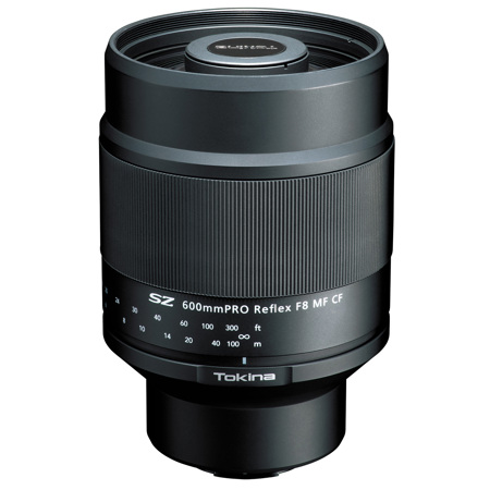 Tokina SZ PRO 600mm f/8 Reflex MF CF Lens for Fujifilm X, Black