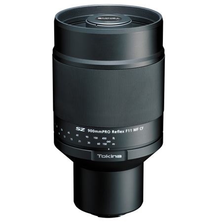 Tokina SZ PRO 900mm f/11 Reflex MF CF Lens for Canon EF-M, Black