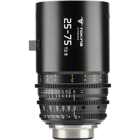 Tokina 25-75mm T2.9 Cinema Lens for PL Mount