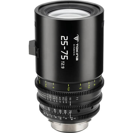 Tokina 25-75mm T2.9 Cinema Lens for PL Mount TC-2575PL