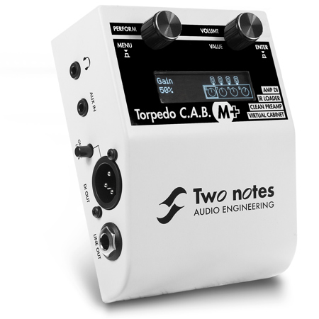 ギター Two notes Torpedo C.A.B. M+ Two Notes Torpedo C.A.B. M+ Speaker Simulator Pedal