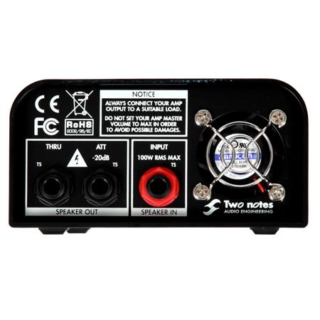 Two Notes Torpedo Captor Reactive Loadbox, DI and Attenuator - 4 Ohm