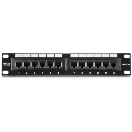 TRENDnet 12-Port Cat. 5e Unshielded Patch Panel